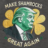 Irish American Funny Make St. Patrick’S Day Great Again Vector Backpack