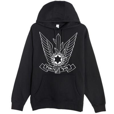 Israeli Air Force IDF IAF Israel Defense Force Pilot Premium Pullover Hoodie