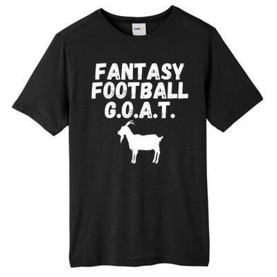 I’m A Fantasy Football GOAT, Funny Fantasy Football Guru Tall Fusion ChromaSoft Performance T-Shirt