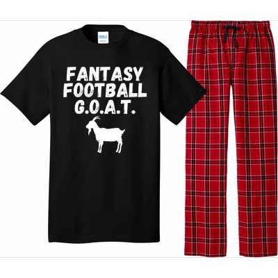 I’m A Fantasy Football GOAT, Funny Fantasy Football Guru Pajama Set