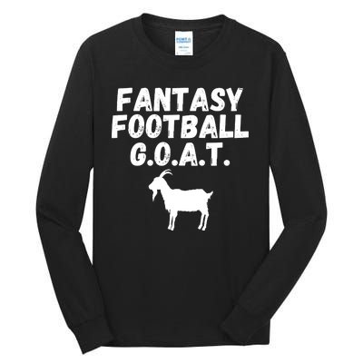 I’m A Fantasy Football GOAT, Funny Fantasy Football Guru Tall Long Sleeve T-Shirt