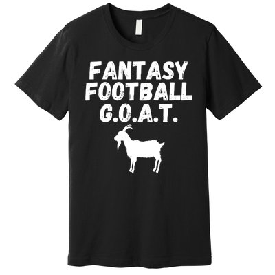 I’m A Fantasy Football GOAT, Funny Fantasy Football Guru Premium T-Shirt