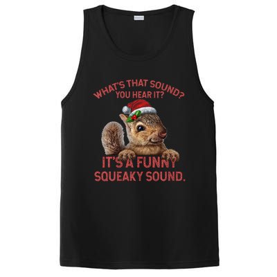 ItS A Funny Squeaky Sound Christmas Squirrel PosiCharge Competitor Tank