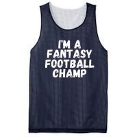 I’m A Fantasy Football Champ, Funny Fantasy Football Legend Mesh Reversible Basketball Jersey Tank