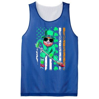 Irish American Flag Hockey St Patrick's Day Gift Mesh Reversible Basketball Jersey Tank