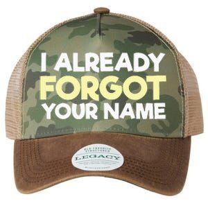 I Already Forgot You Legacy Tie Dye Trucker Hat