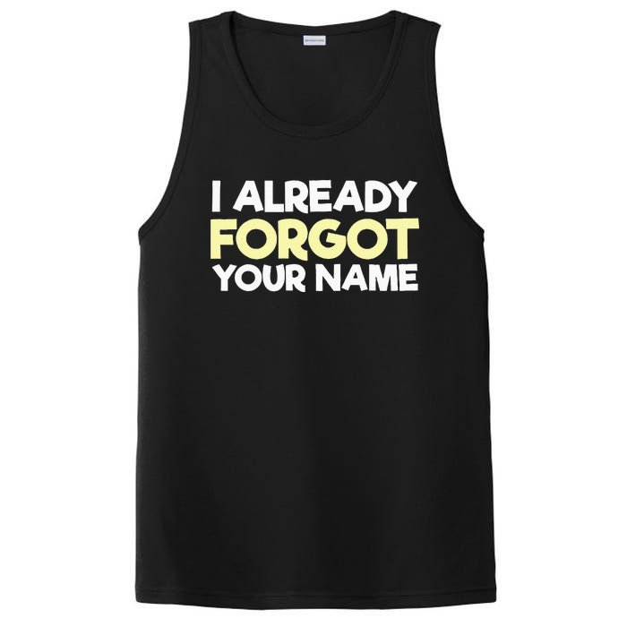 I Already Forgot You PosiCharge Competitor Tank