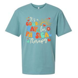 It's A Good Day For Physical Therapy Physical Therapist PT  Sueded Cloud Jersey T-Shirt