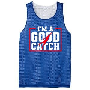 IM A Good Catch Ultimate Frisbee Gift Mesh Reversible Basketball Jersey Tank