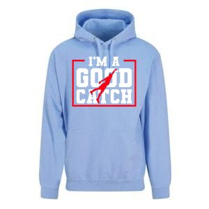 IM A Good Catch Ultimate Frisbee Gift Unisex Surf Hoodie