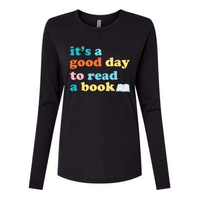 ItS A Good Day To Read A Book Womens Cotton Relaxed Long Sleeve T-Shirt