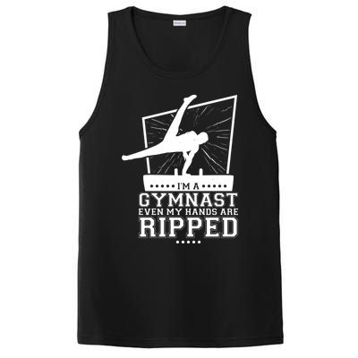 IM A Gymnast Even My Hands Are Ripped Gymnastic Great Gift PosiCharge Competitor Tank