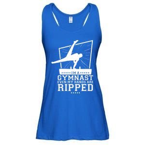 IM A Gymnast Even My Hands Are Ripped Gymnastic Great Gift Ladies Essential Flowy Tank