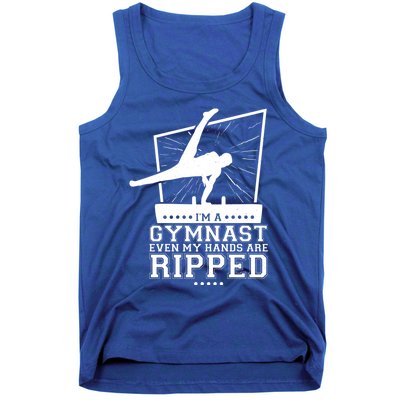 IM A Gymnast Even My Hands Are Ripped Gymnastic Great Gift Tank Top