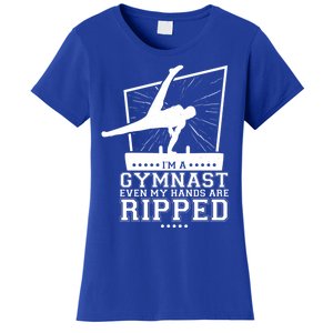 IM A Gymnast Even My Hands Are Ripped Gymnastic Great Gift Women's T-Shirt