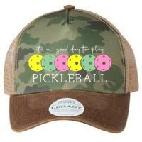 ItS A Good Days To Play Pickleball Dink Player Legacy Tie Dye Trucker Hat