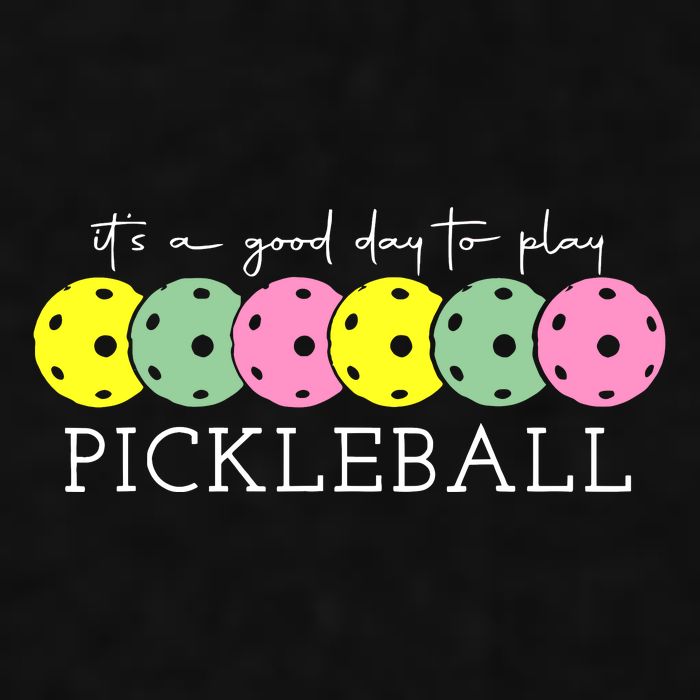 ItS A Good Days To Play Pickleball Dink Player Ladies PosiCharge Tri-Blend Wicking Tank