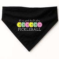 ItS A Good Days To Play Pickleball Dink Player USA-Made Doggie Bandana