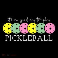ItS A Good Days To Play Pickleball Dink Player Hooded Wearable Blanket
