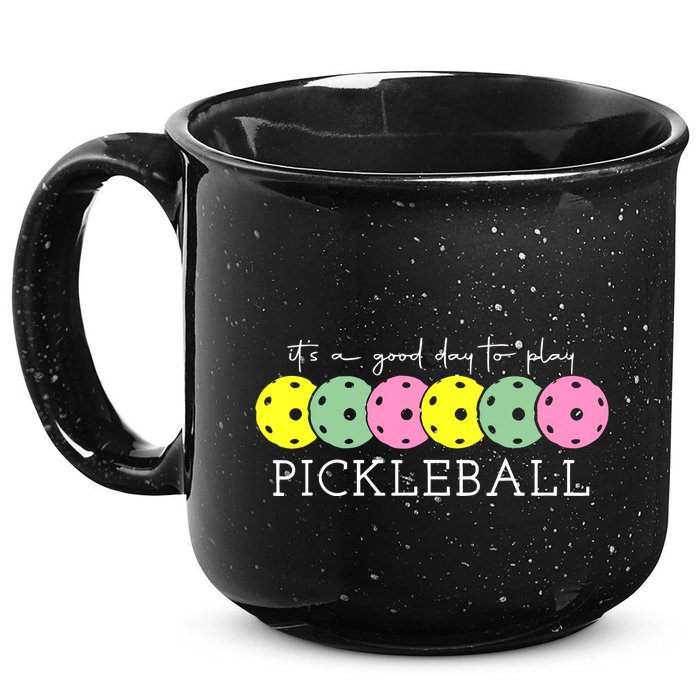 ItS A Good Days To Play Pickleball Dink Player 15oz Campfire Ceramic Mug
