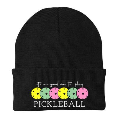 ItS A Good Days To Play Pickleball Dink Player Beanie