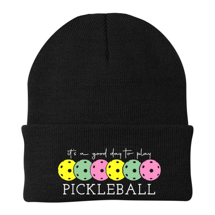 ItS A Good Days To Play Pickleball Dink Player Beanie