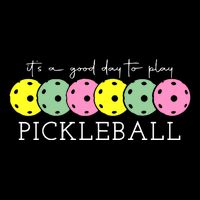 ItS A Good Days To Play Pickleball Dink Player Drawstring Bag