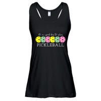 ItS A Good Days To Play Pickleball Dink Player Ladies Essential Flowy Tank