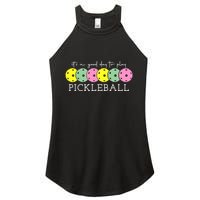 ItS A Good Days To Play Pickleball Dink Player Women's Perfect Tri Rocker Tank
