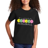 ItS A Good Days To Play Pickleball Dink Player Kids T-Shirt