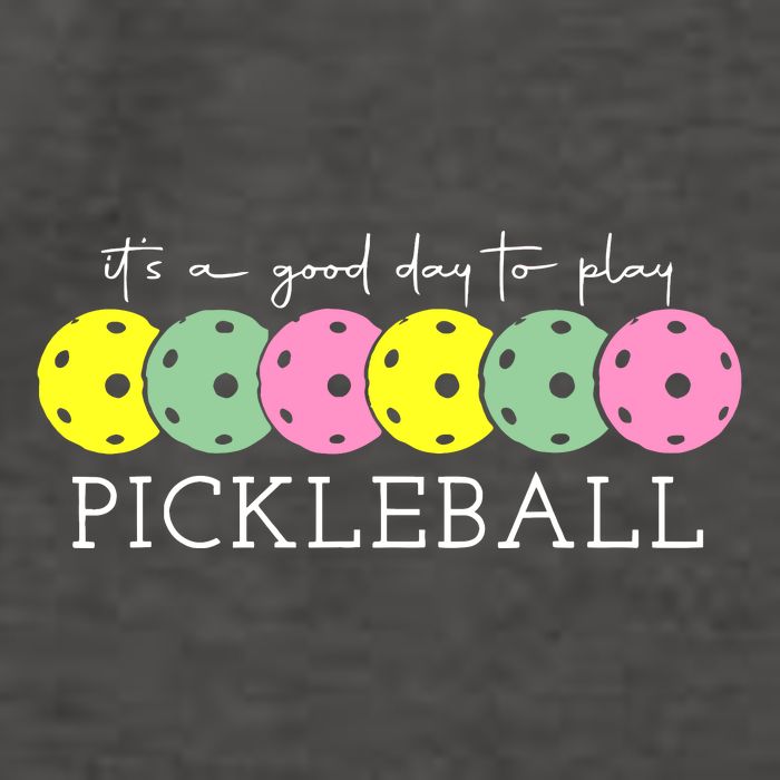 ItS A Good Days To Play Pickleball Dink Player Vector Backpack