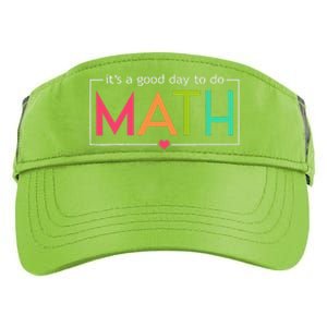 Its A Good Day To Do Math Test Day Testing Math Teachers Adult Drive Performance Visor