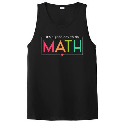 Its A Good Day To Do Math Test Day Testing Math Teachers PosiCharge Competitor Tank