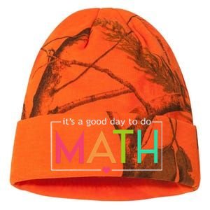 Its A Good Day To Do Math Test Day Testing Math Teachers Kati Licensed 12" Camo Beanie