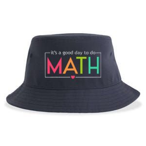 Its A Good Day To Do Math Test Day Testing Math Teachers Sustainable Bucket Hat