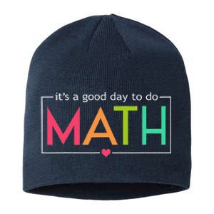 Its A Good Day To Do Math Test Day Testing Math Teachers Sustainable Beanie