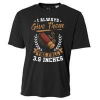 I Always Give Them The Full 3.5 Inches Turkey Hunting Cooling Performance Crew T-Shirt