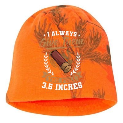 I Always Give Them The Full 3.5 Inches Turkey Hunting Kati - Camo Knit Beanie