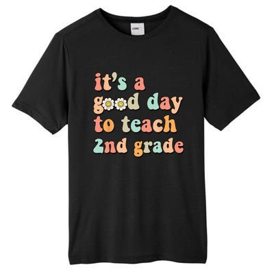 It's A Good Day To Teach 2nd Grade Second Grade Teacher Tall Fusion ChromaSoft Performance T-Shirt