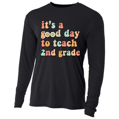 It's A Good Day To Teach 2nd Grade Second Grade Teacher Cooling Performance Long Sleeve Crew