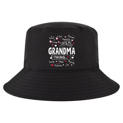 Its A Grandma Thing Funny Sayings Cute Grandma Mothers Day Cool Comfort Performance Bucket Hat