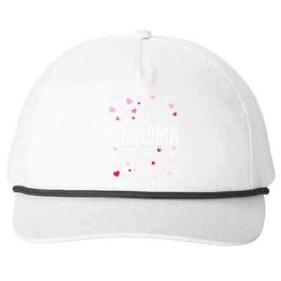 Its A Grandma Thing Funny Sayings Cute Grandma Mothers Day Snapback Five-Panel Rope Hat