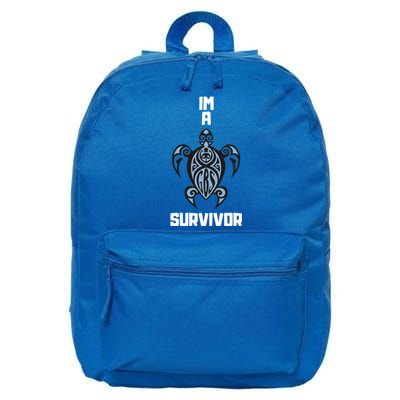 Im A Gbs Survivor Gift Guillian Barre Survivor 16 in Basic Backpack