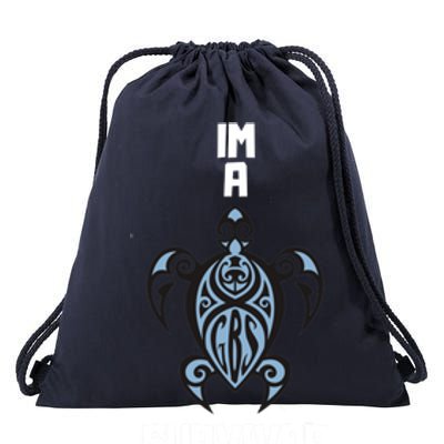 Im A Gbs Survivor Gift Guillian Barre Survivor Drawstring Bag