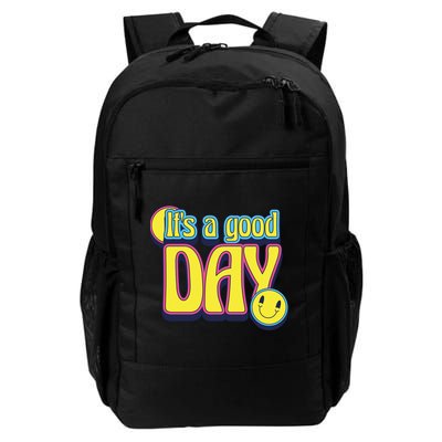 It's A Good Day Retro Positive Happy Daily Commute Backpack