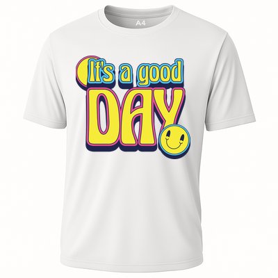 It's A Good Day Retro Positive Happy Performance Shirt