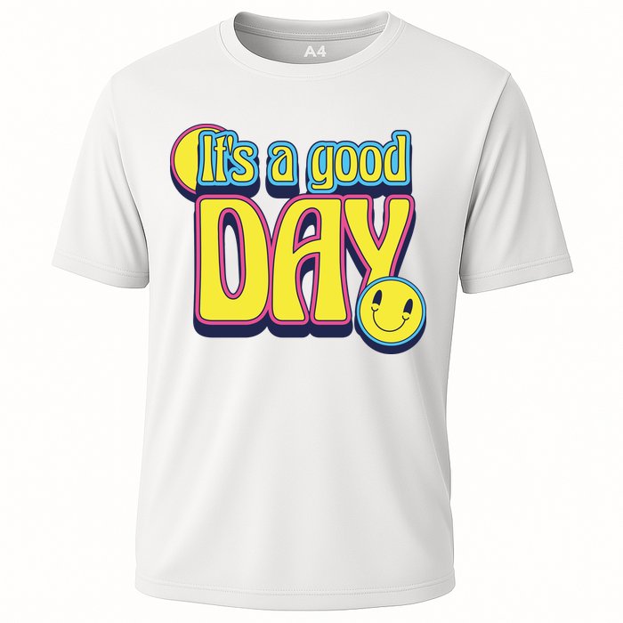 It's A Good Day Retro Positive Happy Performance Shirt
