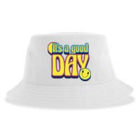 It's A Good Day Retro Positive Happy Sustainable Bucket Hat