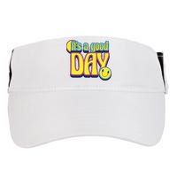 It's A Good Day Retro Positive Happy Adult Drive Performance Visor