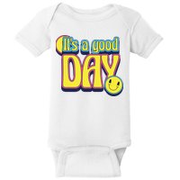 It's A Good Day Retro Positive Happy Baby Bodysuit